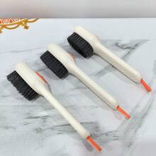 1pcs Multifunctional Liquid Shoe Brush Household Press Liquid Shoe Washing Brush Tool Press Type Soft Hair Clothes Cleaning Brush
