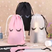 حوالي 50 قطعة حقيبة يد بسحاب من EVA، حقيبة تغليف هدايا حفلات مطبوعة بنمط الرموش، لوازم أعمال صغيرة، حقيبة تسوق، حقيبة حفلات، حقيبة هدايا حفلات، حقيبة حمل للأشغال اليدوية، هدايا حفلات، ديكور عيد ميلاد، ديكور هدايا حفلات، ديكور حفلات زفاف، لوازم حفلات، أكياس تخزين مستحضرات التجميل، أكياس العناية بالرموش، حزم رموش فارغة، كريم العيون، أقلام الحواجب المطبوعة على أكياس بسحاب.