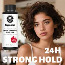 20g Adglamful Hair Volumizing Powder, 2-In-1 Oil Control & Volumizing, Natural Non-Whitening, Enhances Fullness, 24-Hour Long-Lasting Styling