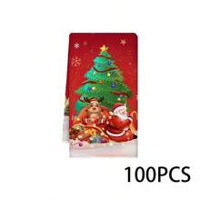 A 2pcs Set Of Christmas Themed Towels Designed With A Simple Christmas Tree And Candy Pattern Print, Machine Washable, Heat-Resistant, Absorbent And Reusable, Suitable For Room Decoration, Kitchen And Bathroom Towels, Party Decoration, Home Decoration, And Ideal Christmas Gift. - Multicolor - View 20