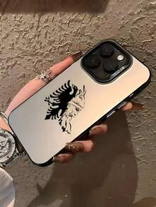 Vintage Emblem With Eagle And Figure Suitable For IPhone 16, 16E, SE4, 15, 14, 13, 12, 11, PRO MAX, PLUS, As Well As Galaxy 25, 24, 23, 22, 21 Ultra/FE+ - 彩色 - 查看 3