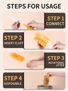 20 peças/10 peças, Design Dupla Face, Limpável em 360 Graus. Esfregões Multiuso de Microfibra para Uso Pesado, Refil de Cabeças de Esfregão - Remoção de Poeira Sem Esforço para Eletrônicos, Móveis, Persianas e Ventiladores de Teto, Suprimentos de Limpeza, Acessórios de Limpeza