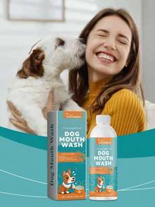 YEGBONG YEGBONG;100ml;Dog Mouthwash; Tooth Cleaning; Pet Oral Cleaner; Pet Cat And Dog Mouthwash; Odor Removal, Freshens Breath;Cares For Pet Oral Health, Cleaning And Odor Removal