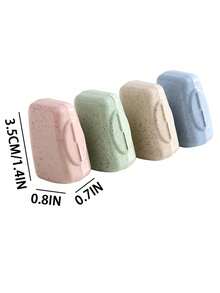 4-Piece Portable Toothbrush Set - Keep Your Toothbrush Clean Anytime, Anywhere! Toothbrush Holder, Toothbrush Cover, Toothbrush Head Cover, Toothbrush Head Box, Toothbrush Cap, Toothbrush Protector, Travel Accessories, Back To School Supplies, Dormitory Essentials, Travel Essentials, Travel Storage Bag, Beach Vacation, Back To School, Campus Supplies, Holiday Camping, Holiday Essentials, Women's Mini Perfume, Men's Perfume, Perfume Bottle, Travel Essentials, Campus Supplies, Back To School Supplies - Nhiều màu - Xem 7