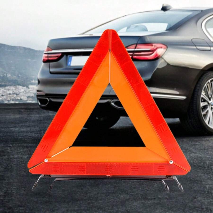 Triángulo Reflectante para Vehículos – Accesorio de Señalización Vial-100202 - 1pz - Ver 1