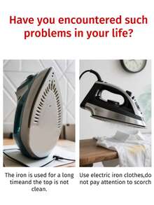 Premium Iron Cover - Easy-To-Install Steam Iron Cover, Protects Clothing Ironing Pad, Suitable For All Fabric Types, Bags, Storage Bags, Storage Boxes, Home Goods