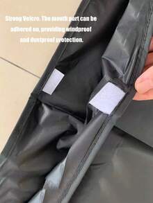 1 Stück Grundlegende/Leichte tragbare Staubabdeckung für Elektrofahrrad/Motorrad, wasserdichte Outdoor-Sonnenschutzabdeckung für Fahrrad/Roller, geeignet für alle Jahreszeiten