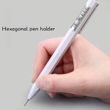 3支自动铅笔，内含0.5mm/0.7mm笔芯，采用耐用塑料材质，连续供芯，书写流畅，适合学生和专业人士使用，14岁以上适用。