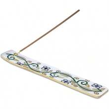 Yajna Traditional-Handmade-Wooden-Incense-Stick-Strip-Holder Ash-Catcher-Stand-Aromatherapy-Meditation-Yoga (Incense Holder 10 Inch(1 Pcs) - Inner Peace,10 Inch - View 3
