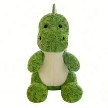 Sac à dos en peluche verte en forme de dinosaure, poupée interactive à mâcher, soulagement de l'anxiété, compagnon de sommeil, poupée à mâcher durable, poupée en peluche, poupée animal en peluche