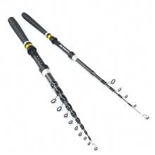 Lerutwis Joran Pancing Paduan Karbon Sensitif yang Dapat Diatur Panjangnya 1,8m-3,0m dengan Dudukan Reel, Lembut & Ringan, Joran Pancing Multifungsi yang Dapat Ditarik dan Diputar, Portabel untuk Memancing Jarak Pendek - MultiWarna - View 5