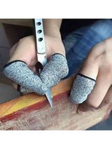 Cut Resistant Finger Sleeve, For Cut Injury Prevention, Extend Glove Lifespan, Finger Protection