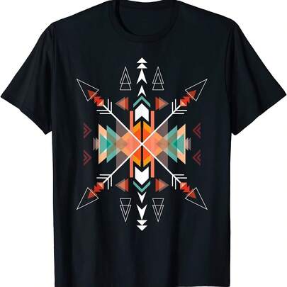 New Limited Dreat  Sacred Geometry Boho T-Shirt