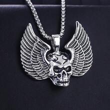 قلادة صليب من الفولاذ المقاوم للصدأ بسلسلة حديدية هيب هوب لا تبهت، قلادة للرجال والنساء، إكسسوارات شخصية، هدايا للأعياد مثل عيد الميلاد وعيد الهالوين، هدايا للأحباء والصديقات والآباء والأصدقاء الذكور