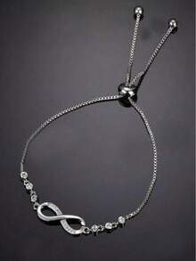 Pulsera decorativa de infinito, apta para uso diario - Unitalla - Ver 2