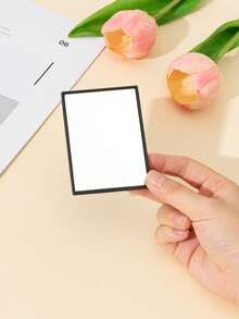 1 pieza/5 piezas/10 piezas/50 piezas Espejo compacto cuadrado, espejo de maquillaje para dormitorio de estudiante, espejo de bolsillo para viaje, maquillaje, barato, decoración de habitación, tocador, viaje, dormitorio, accesorios de maquillaje, espejo, espejo de tocador, mini espejo, espejo compacto, espejo pequeño, espejo de mano, barato, relleno de calcetines, maquillaje, herramientas de maquillaje, cosas baratas, regalos, regalos para mujeres, regalos de Navidad