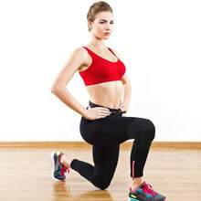 MMSZHL 2 Pares Rodilleras Deportivas, Protector de Rodilla Baloncesto, Protección Antideslizante y Absorción de Impactos, Esponja Gruesa, para Fútbol, Baloncesto, Baile () - L - Ver 5