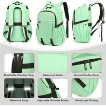 Travel Laptop Backpack For Women Men 15.6 Inch Work Business College Backpacks School Bookbag Casual Daypack Blue