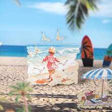 20 piezas Pegatinas de PET de la serie de estilo de vida festivo, pegatinas decorativas de PET, material básico creativo, pegatinas decorativas impermeables, ideales para manualidades de scrapbooking, suministros de diario, tabletas, teléfonos, fotos y artesanía, tarjetas (viaje, paseo por la ciudad, estancia en casa, campamento en el bosque, el mar, campos del campo)