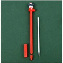 Stylos thématiques de Noël neutres pour étudiants - Fournitures scolaires mignonnes et créatives, cadeaux de fête parfaits