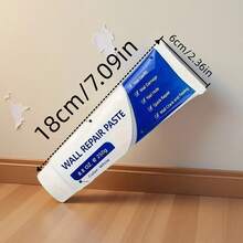 2pcs 250g Wall Repair Paste: White Filler + Magic Tool, Glue-Free & Odorless, DIY Wall Hole & Crack Repair - one-size - View 6
