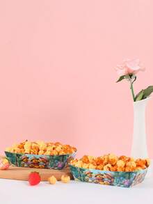 Disney 10/25pcs Winnie The Pooh Disposable Popcorn Boxes, One-Time Use Decorative Packaging Boxes, Food Boxes, Dessert Boxes, Snack Boxes, Party Supplies, Suitable For Various Parties And Gatherings