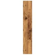 Librería Larryhot madera vieja 60x24x143 cm madera industrial, resistente y duradera, fácil de montar, estilo decorativo, adecuadA, Para guardar adornos, figuras, libros, pequeños objetos, etc. - Marrón - Ver 5