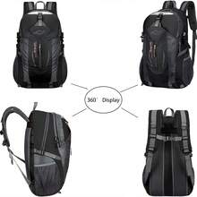 Large Capacity Outdoor Hiking Backpack Suitable For Travel, Sports And Adventure. The Backpack Design Uses Breathable And Pressure-Relieving Back Padding To Enhance Breathability And Comfort. - Multicolor - View 5