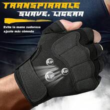 Guantes de Fitness,Guantes de Fitness para Hombres,Guantes de Fitness para Mujeres,Adecuados para Levantamiento de Pesas,Entrenamiento,Fitness,Suspensión,Dominadas,Guantes de Ciclismo - CH - Ver 11