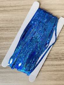 2m Laser Rain Curtain / 4m / 8m (Blue Laser + Champagne Set) / 2m (Champagne Rain Curtain) Light Gold Birthday Party Decor Background, Housewarming, Anniversary, Wedding Decor To Add Joyful Atmosphere