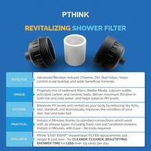 Regadera, Filtro de Ducha Agua Universal de 20 Etapas,Incluye 3 Cartuchos de Filtro Reemplazable,Purificador de Agua Para Todo Tipo de Cabezas de Duchas (Cromo) - Negro - Ver 4