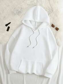 Sudadera hoodie sweatshirt dama mujer gorro capucha encapuchada manga larga algodon bolsa canguro cangurera bolsa bolsillo estampado gatos corazón cat heart letras numeros fechas college colegial universidad universidades escolar varsity lindo cute tierno suave pachoncita puños rib acanalados casual atletica aesthetic homie cossy casa diario frio ciudad urbana moderna juvenil comoda abrigadora caliente calientita ejercicio pijamada - Blanco - Ver 3