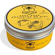 TANNER | CERA DE ABEJA PARA LIMPIAR Y RESTAURAR PIEL O CUERO DE SILLONES, INTERIOR DE COCHE, ZAPATOS, TENIS, BOLSOS, CHAMARRAS, CUALQUIER ARTÍCULO DE PIEL Y MUEBLES DE MADERA. - 1 - Ver 7