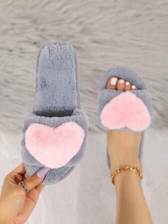 2025 新款女士人造毛皮闪亮蝴蝶结和水钻装饰露趾舒适室内拖鞋，性感舒适，适合春、夏、秋、冬