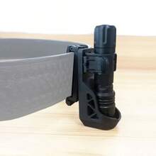 Juego de funda táctica para linterna con sistema de bloqueo lateral de palanca, juego de linterna general con rotación de 360°, juego de linterna de plástico con desconexión rápida