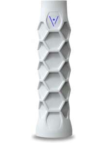 Revora - Grip Padel Ergonómico Silicón Diseño Hexagonal Agarre Control Precisión Antideslizante Reduce Vibración y Fatiga Soporte Codo de tenista Overgrip para Pala Paddle Pickleball Tenis Raqueta - blanco - Ver 11