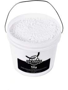 Mx Chalk, Cubeta Magnesia en Polvo, 1 Kg, Carbonato de Magnesia, Gimnasia, Calistenia, Halterofilia, Escalada,, Color Blanco - 1 - Ver 4