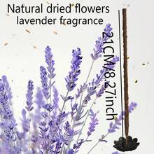 6/13/19 件优质干薰衣草花瓣香氛，22 厘米手工精致香棒，适用于圣诞节、万圣节、家居香氛、瑜伽馆、办公室等场景，馈赠佳品 - 彩色 - 查看 3