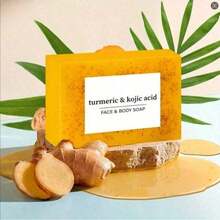 Turmeric & Kojic Soap,All Skin Friendly Cleaning Soap, Fresh And Pleasant Fragrance, Rich Foam, Super Easy To Use  Skin Care  Skincare Skin Care Products Skin Care Sets GI7X - 黃色 - 查看 5