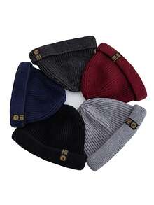 قبعة رجالية جديدة للخارج بتصميم جمجمة، قبعة قصيرة بطراز البحار والمالك للخريف، قبعة بيني قصيرة للخريف