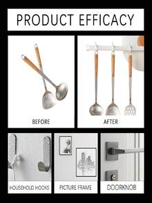 2pcs Super Strong No-Nail Adhesive, Suitable For Home Decor, Wood, Ceramic, Fast Drying Glue, Waterproof, No Drilling Required, Holds Heavy Items, Replaces Nails And Drilling, Won't Damage Walls, Easy Installation, Solves Issues Of Crooked Placement, Injury, And Cracked Tiles