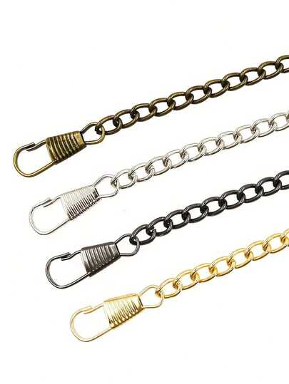 1 st minimalistisk spänne med axelrem, axelväska med armband, kedjedekor, 4 färger tillgängliga