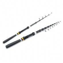 Lerutwis Joran Pancing Paduan Karbon Sensitif yang Dapat Diatur Panjangnya 1,8m-3,0m dengan Dudukan Reel, Lembut & Ringan, Joran Pancing Multifungsi yang Dapat Ditarik dan Diputar, Portabel untuk Memancing Jarak Pendek - MultiWarna - View 6