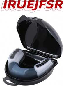 IRUEJFSR Protector Bucal Box con canal de flujo de aire, bucal futbol americano, protector bucal de boxeo profesional, apto para, Jiu-Jitsu brasileño, hockey, boxeo, lucha libre, fútbol americano - 1 - Ver 6