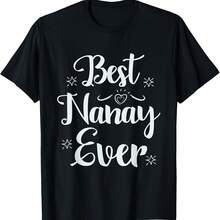 Best Nanay Ever Family Filipino Mother Calling GIft T-Shirt Hoodie - 黑色2 - 查看 1