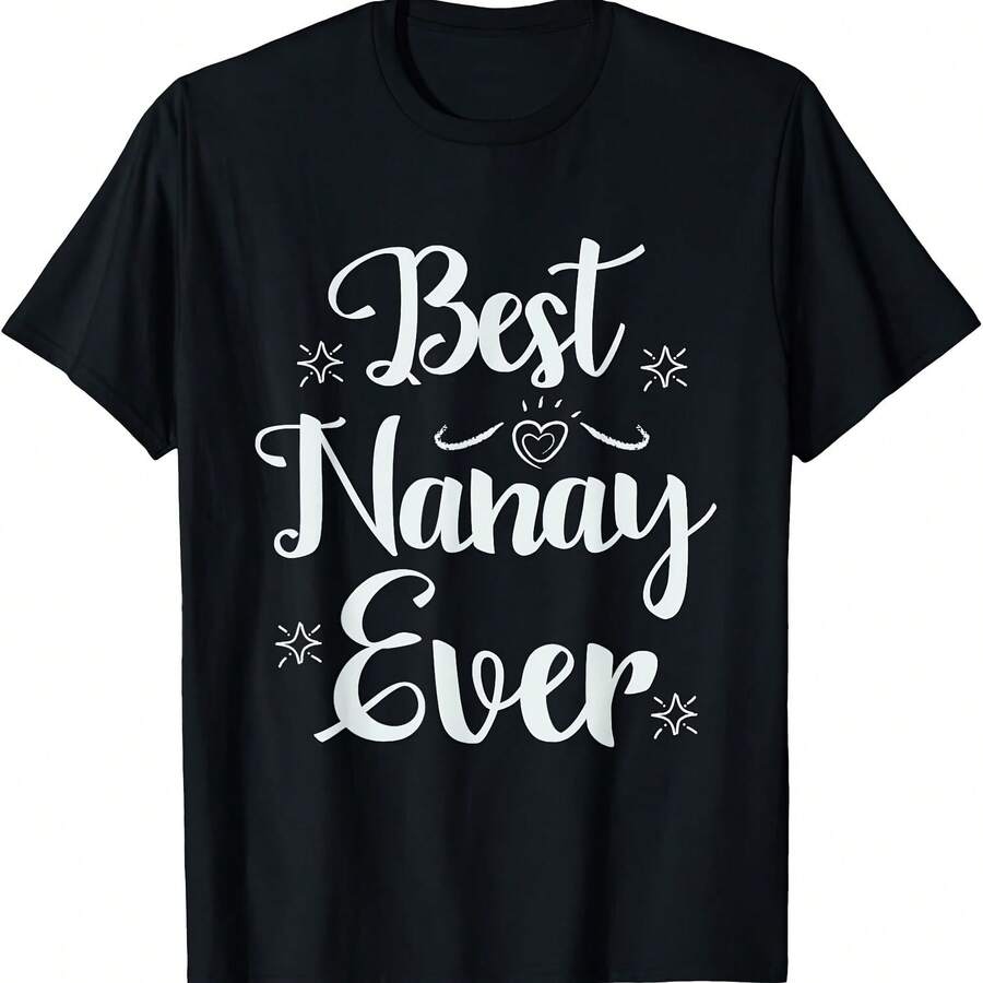 Best Nanay Ever Family Filipino Mother Calling GIft T-Shirt Hoodie - 黑色2 - 查看 1