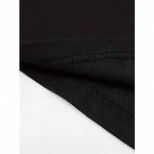 Retro Black Rifle Coffee Company Pattern, Printed Men'S 100% Pure Cotton Round Neck Short Sleeved T-Shirt Street Style Comfortable Skin Friendly Casual Sports Top Shirt - 黑色 - 查看 4