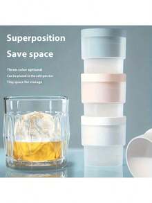 Sanrio 2 Stücke bunte Silikon Eiswürfelformen für runde Eiswürfel - leicht zu entfernen, antihaftbeschichtet für Whiskey, Cocktails und Softdrinks - bunte runde Eiswürfelformen für Zuhause, Wohnheim, Bar - perfekt als Geschenk zu Weihnachten, Valentinstag, Muttertag, Vatertag und Abschluss