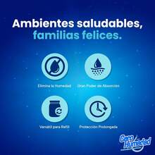 Cero humedad | 12 piezas de deshumidificador ecológico de 340g cada uno | 4,08 kilogramos | Eliminar el olor | Absorbe la humedad | Combatir la Formación de Moho | Crear un entorno más saludable - 1 - Ver 6