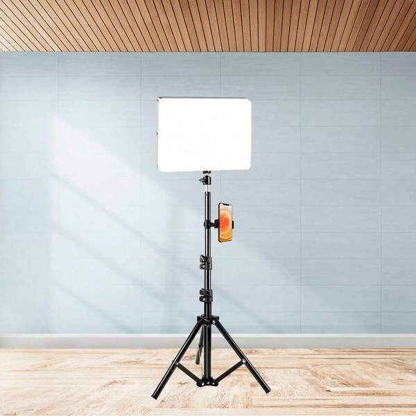 11-Inch USB LED Video Light Panel With Adjustable Tripod Stand, For Photography, Live Streaming And Video Recording